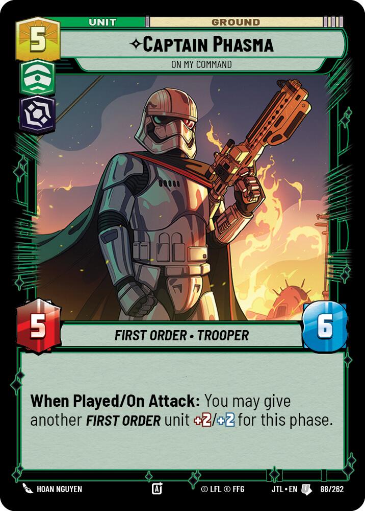Captain Phasma - On My Command (088/262) (088/257) [Jump to Lightspeed]