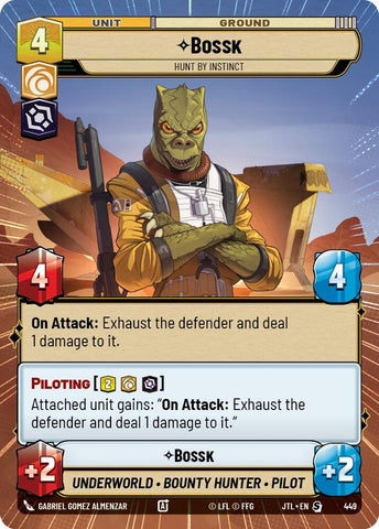 Bossk - Hunt By Instinct (449) (Hyperspace) (449) [Jump to Lightspeed]