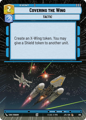 Covering the Wing (810) (Hyperspace Foil) (810) [Jump to Lightspeed]
