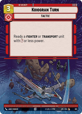 Koiogran Turn (913) (Hyperspace Foil) (913) [Jump to Lightspeed]