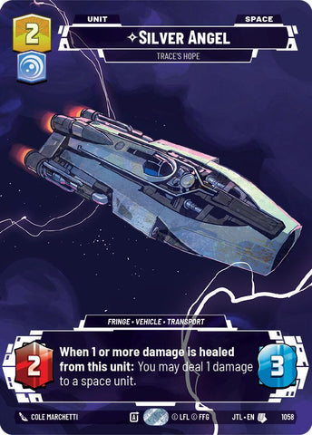 Silver Angel - Trace's Hope (1058) (Prestige Foil) (1058) [Jump to Lightspeed]