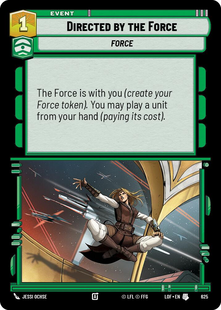 Directed by the Force (625) (Foil) (625) [Legends of the Force]