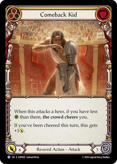 Comeback Kid (Yellow) [SUP028] (Super Slam)