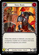 Story Beats (Yellow) [SUP182] (Super Slam)  Rainbow Foil