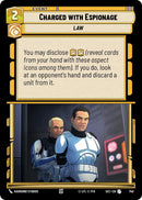 Charged with Espionage (740) (Foil) (740) [Secrets of Power]