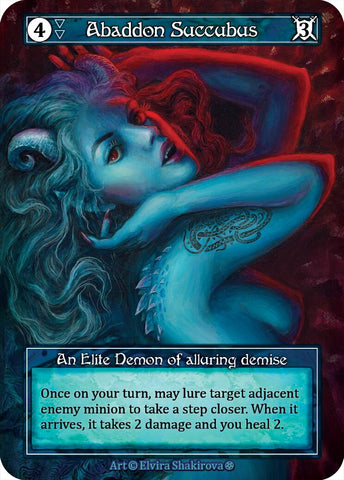 Abaddon Succubus (Foil) [Gothic]