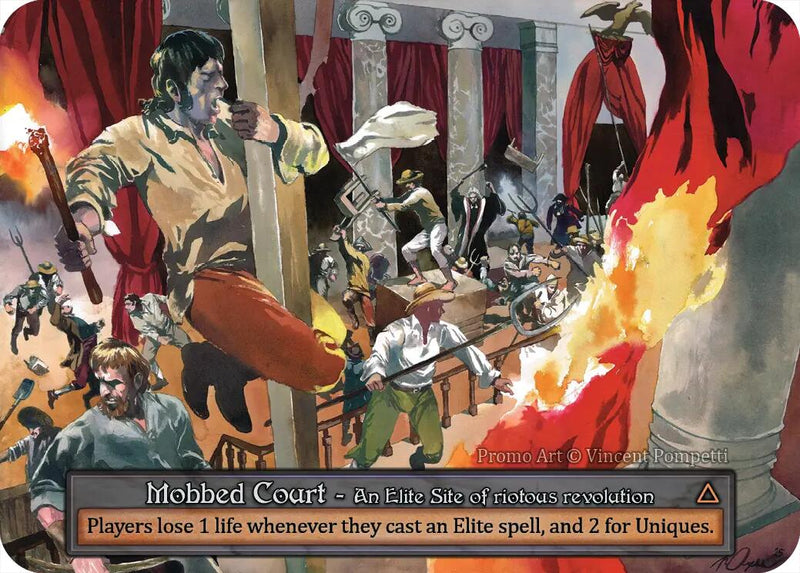 Mobbed Court (Foil) [Dust Reward Promos]