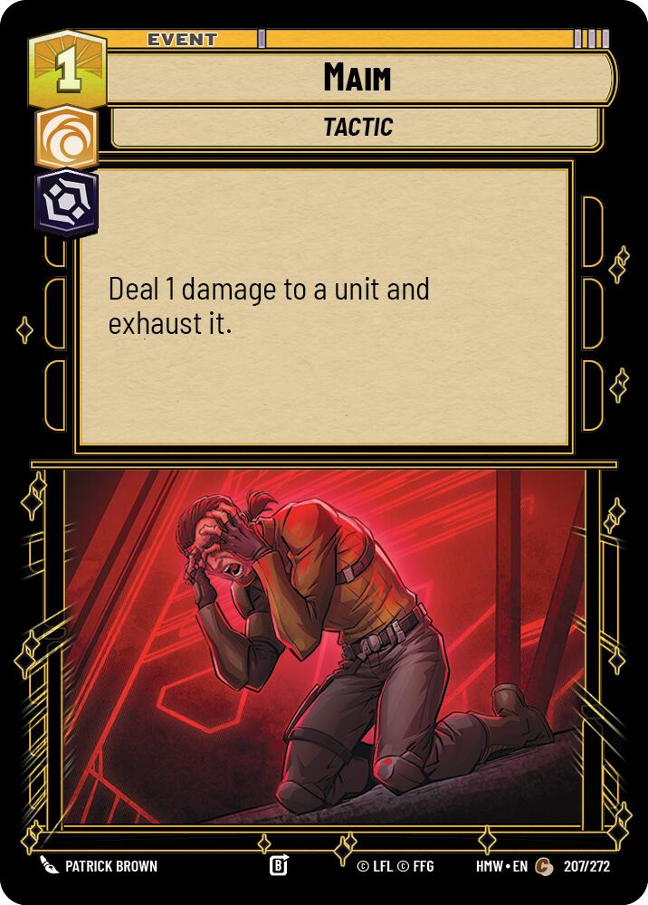 Maim (207/272) (207/272) [Homeworlds]