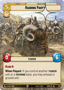 Raiding Party (740) (Hyperspace Foil) (740) [Homeworlds]