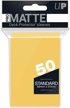 Ultra Pro Standard Matte 50 Sleeves - All Colors