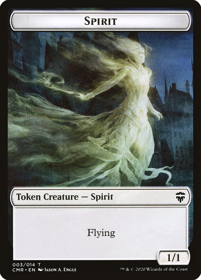 Angel // Spirit Token [Commander Legends Tokens]