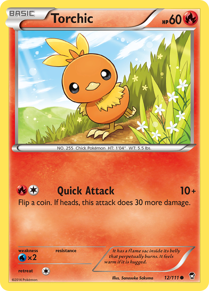 Torchic (12/111) [XY: Furious Fists]