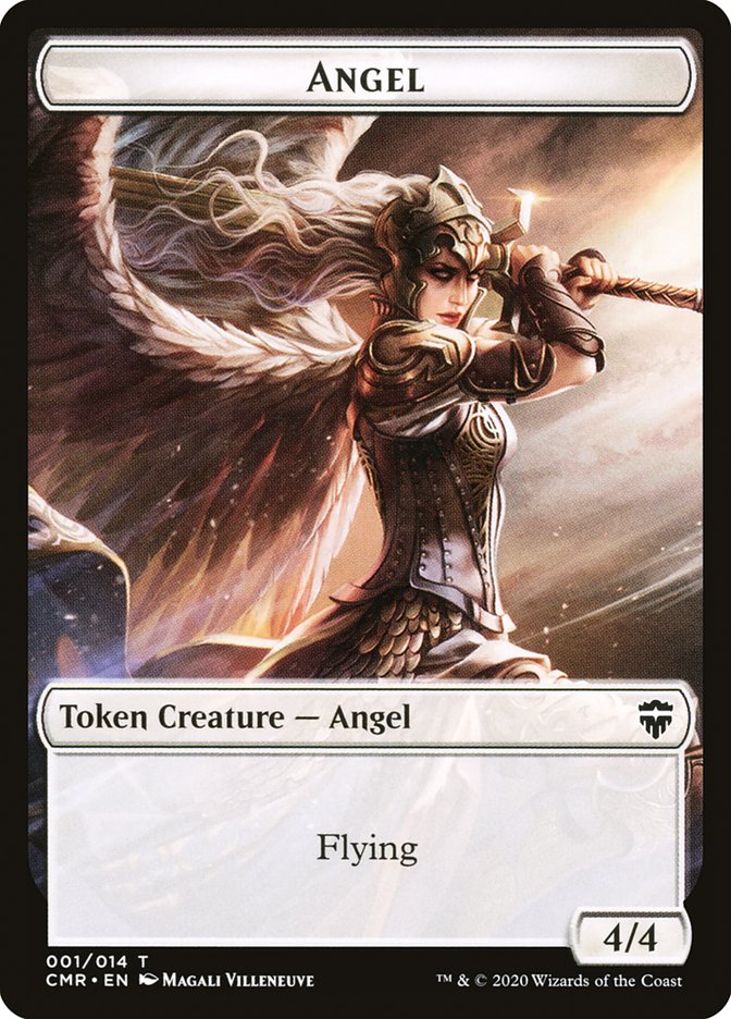 Angel // Horror Token [Commander Legends Tokens]