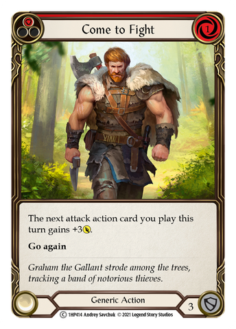 Come to Fight (Red) [1HP414]