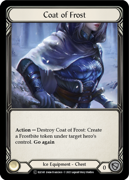 Coat of Frost [U-ELE145] Unlimited Rainbow Foil