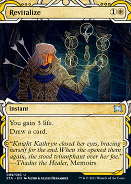 Revitalize (Foil Etched) [Strixhaven Mystical Archive]