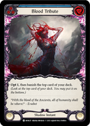 Blood Tribute (Blue) [MON217-RF] 1st Edition Rainbow Foil