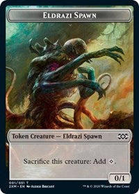 Eldrazi Spawn // Myr (007) Double-sided Token [Double Masters Tokens]