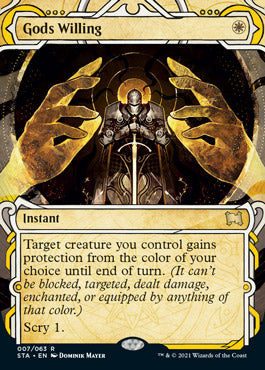 Gods Willing (Foil Etched) [Strixhaven Mystical Archive]