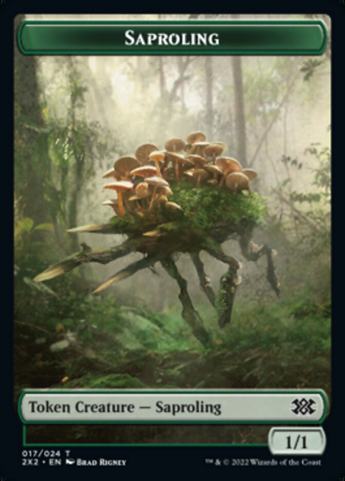 Saproling Token [Double Masters 2022 Tokens]