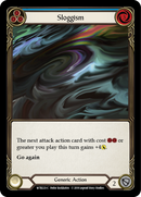 Sloggism (Blue) [WTR223-C] Alpha Print Rainbow Foil