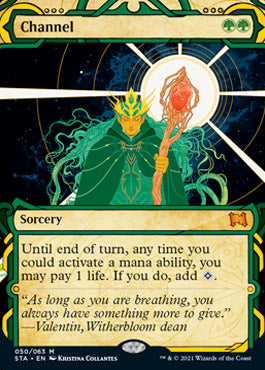 Channel (Foil Etched) [Strixhaven Mystical Archive]