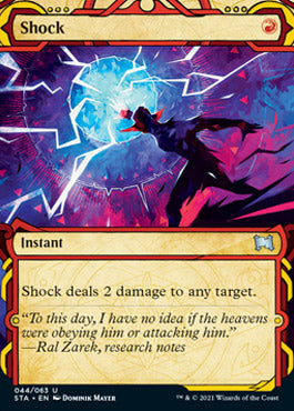 Shock (Foil Etched) [Strixhaven Mystical Archive]
