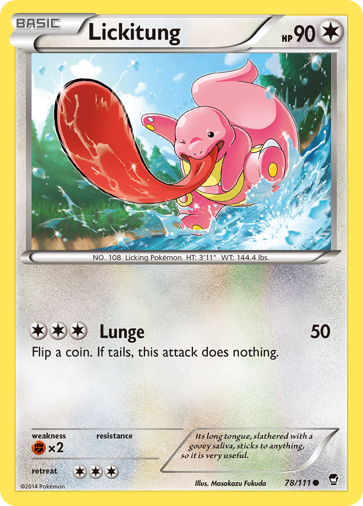 Lickitung (78/111) [XY: Furious Fists]