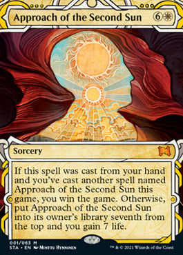 Approach of the Second Sun (Foil Etched) [Strixhaven Mystical Archive]