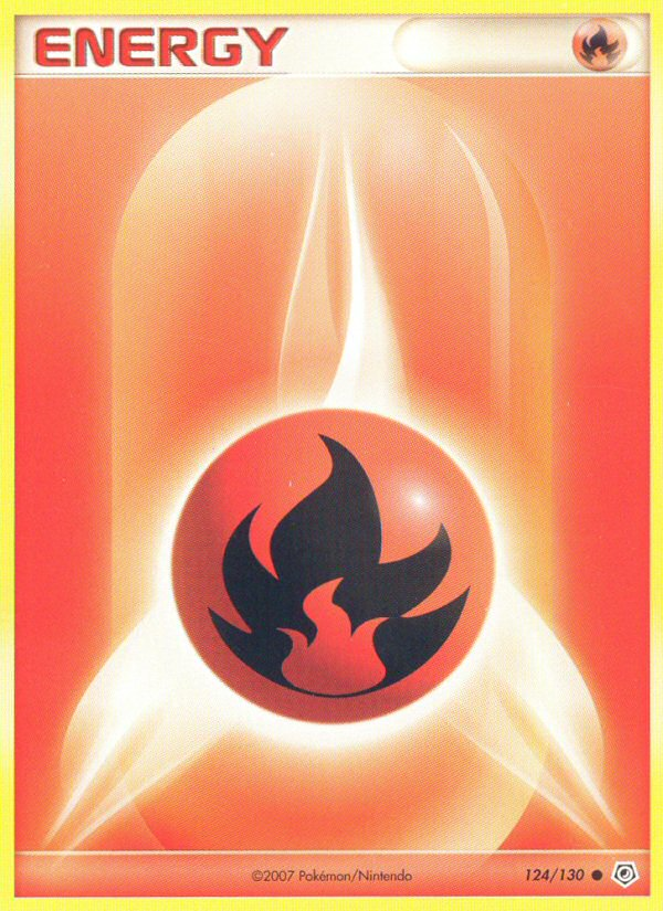 Fire Energy (124/130) [Diamond & Pearl: Base Set]