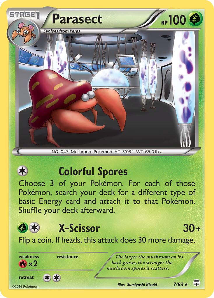 Parasect (7/83) [XY: Generations]