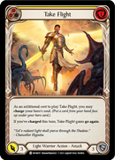 Take Flight (Yellow) [MON055-RF] 1st Edition Rainbow Foil