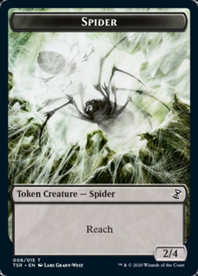 Spider Token [Time Spiral Remastered Tokens]