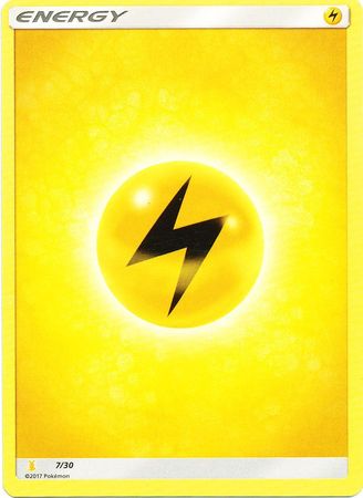 Lightning Energy (7/30) [Sun & Moon: Trainer Kit - Alolan Raichu]