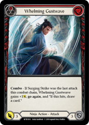 Whelming Gustwave (Red) [WTR110-C] Alpha Print Rainbow Foil