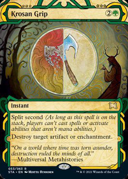 Krosan Grip (Foil Etched) [Strixhaven Mystical Archive]