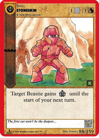 Stoneskin [Cryptid Nation: Kickstarter Edition]