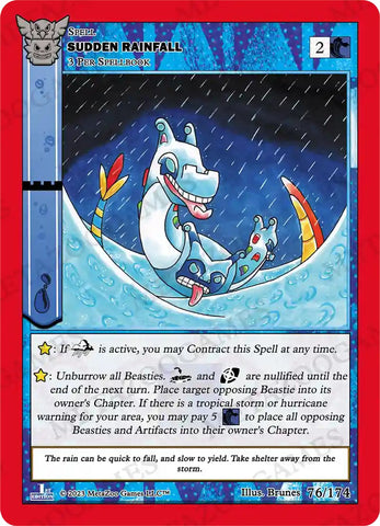 Sudden Rainfall [Native: First Edition]