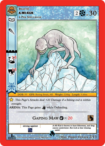 A-Mi-Kuk (Chenoo) [Cryptid Nation: Nightfall First Edition Release Event Deck]